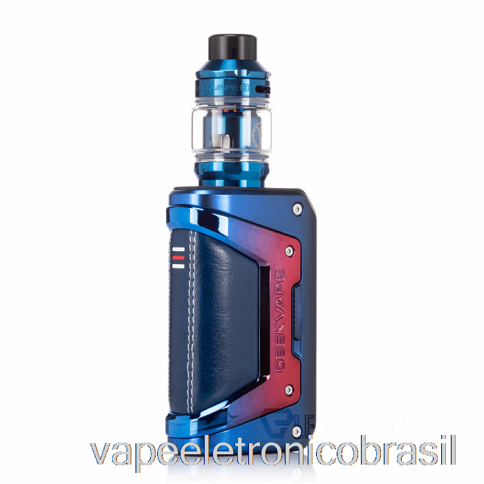 Vape Eletrônico Geek Vape L200 Aegis Legend 2 200w Starter Kit Azul Vermelho